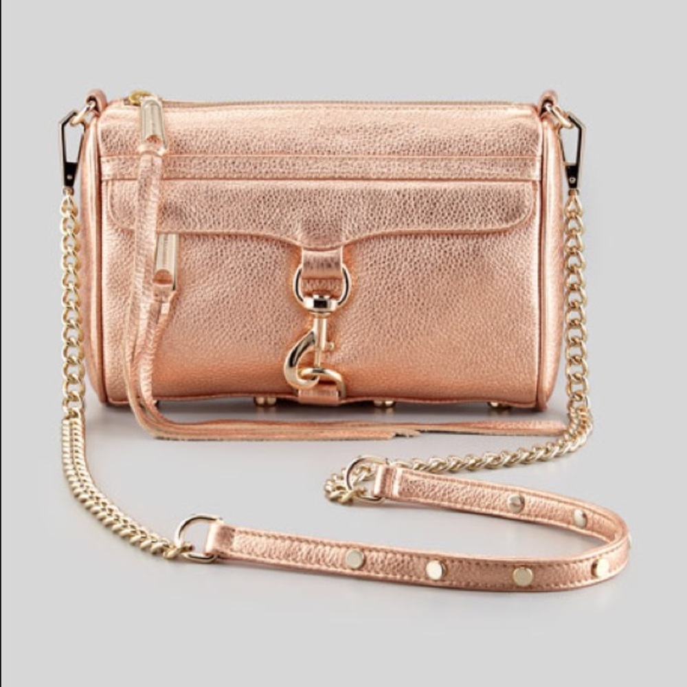Rebecca Minkoff Rose Gold Mini MAC